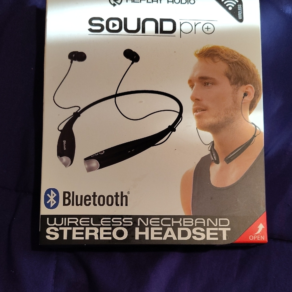 Replay Audio Wireless Neckband Stereo Headset